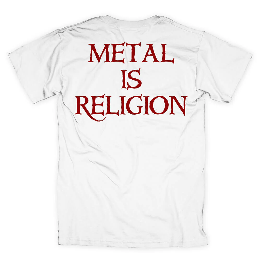 Red Crest White Tee - Image 3